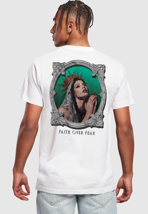 Produktbild Mister Tee MisterTee Faith Over Fear Tee - 171555 (S)