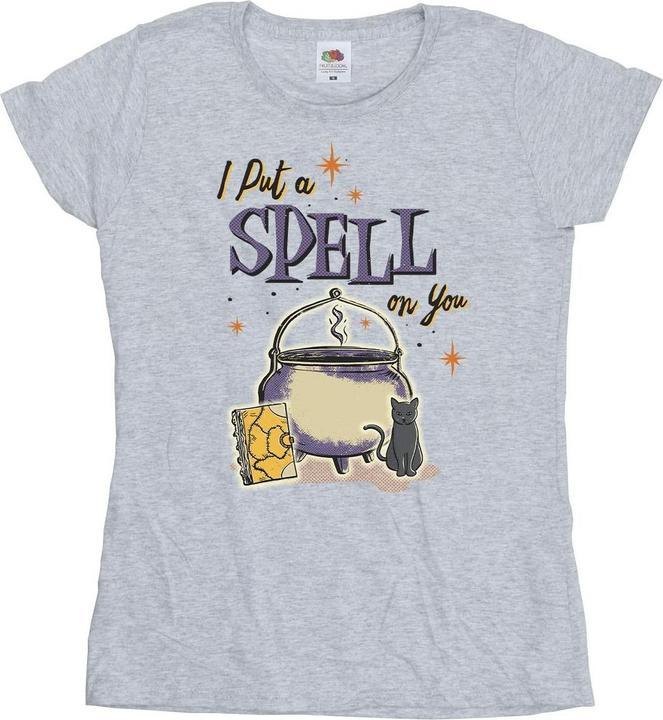 Actual product image Disney Womens/Ladies Hocus Pocus Spell On You Cotton T-Shirt (L)