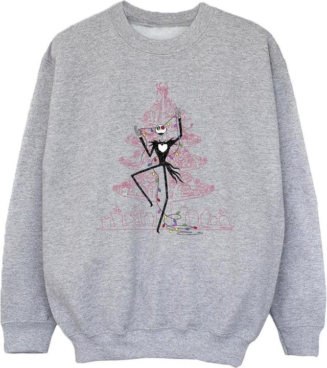 Image du produit Disney - Sweat THE NIGHTMARE BEFORE CHRISTMAS TREE PINK - Fille (104)