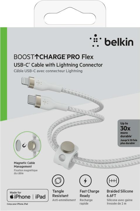 Immagine prodotto Belkin USB C — Lightning (2 m, USB 3.2 Gen 1)