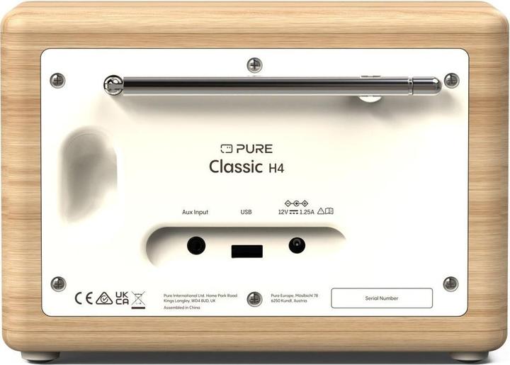 Image du produit Pure Classic H4 (DAB+ DAB, FM, Bluetooth)