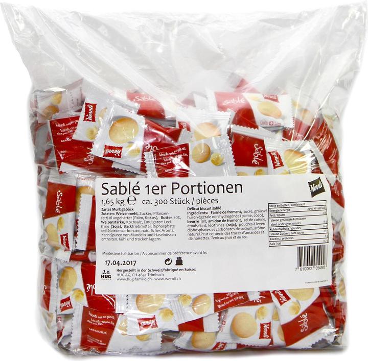 Wernli Sablé (300 pz., 1650 g)