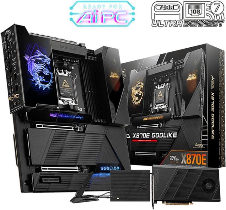 Actual product image MSI MEG X870E GODLIKE (AM5, AMD X870E, E-ATX)
