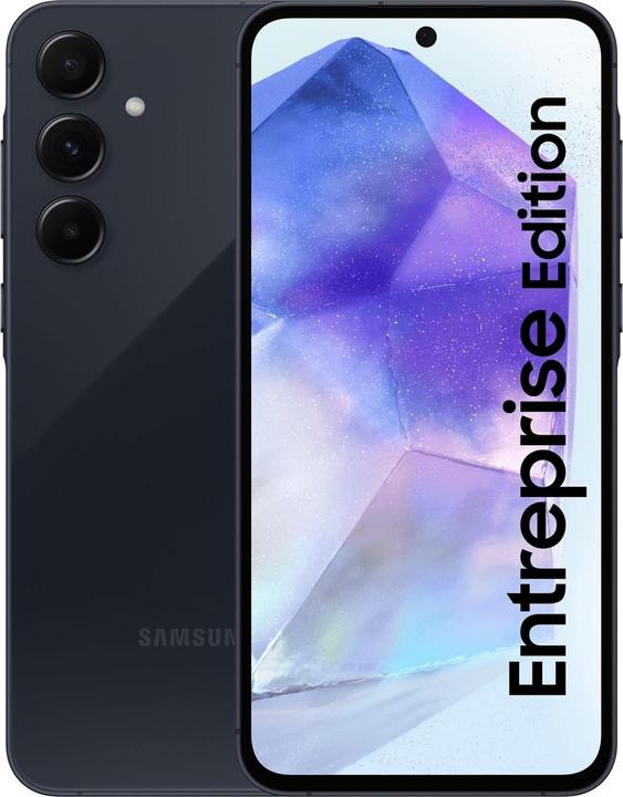 Productafbeelding Samsung Galaxy A55 Ondernemingseditie (128 GB, Geweldige marine, 6.60", Hybride dubbele SIM + eSIM, 50 Mpx, 5G)