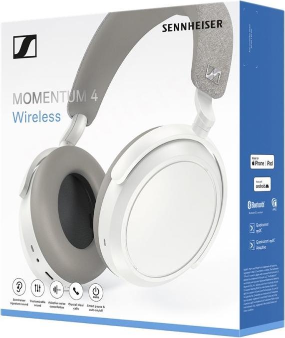 Immagine prodotto Sennheiser Momentum 4 Wireless (ANC, 60 h, Senza fili, Cablato)