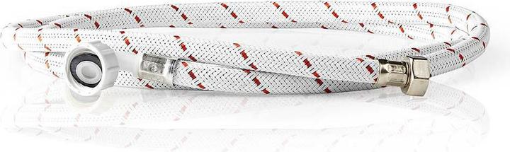 Actual product image Nedis Nylon inlet hose | 1/2" | 3/4" | 10 bar | 90 °C | 2.00 m | Application: Bowl / washing machine