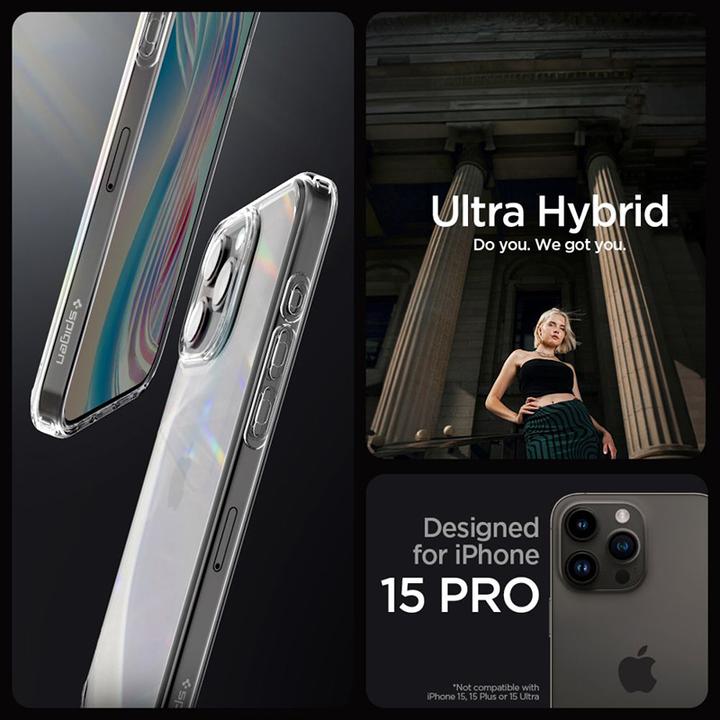 Actual product image Spigen Ultra Hybrid (Apple iPhone 15 Pro)