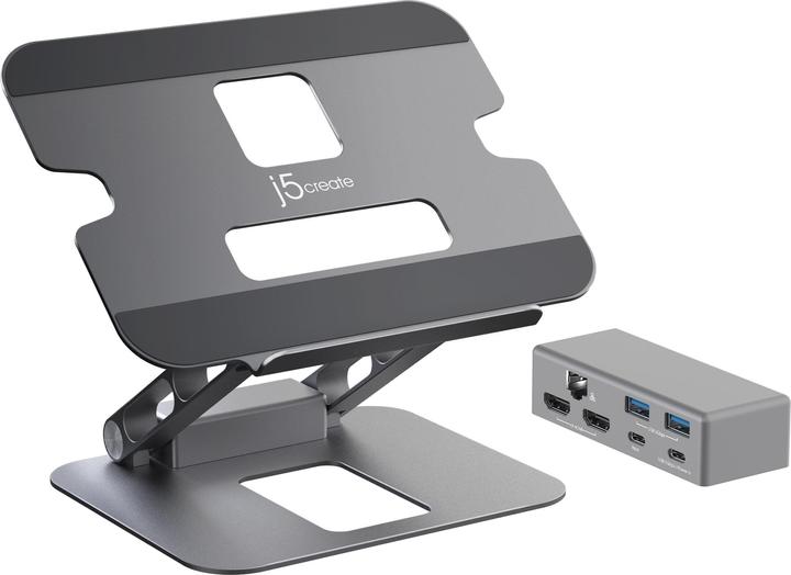 Produktbild j5Create JTS427 (USB-C, Thunderbolt, 2 Ports)
