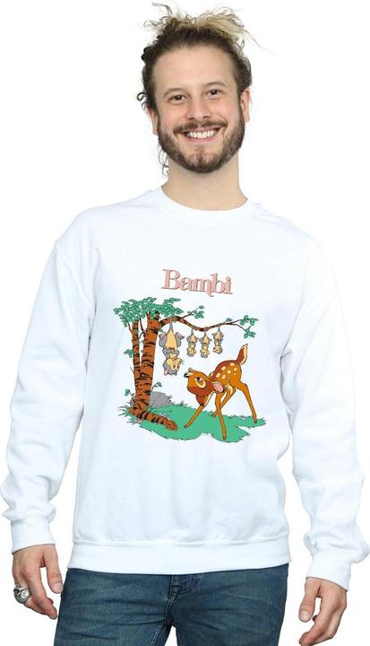Actual product image Disney Mens Bambi Tilted Up Sweatshirt (3XL)
