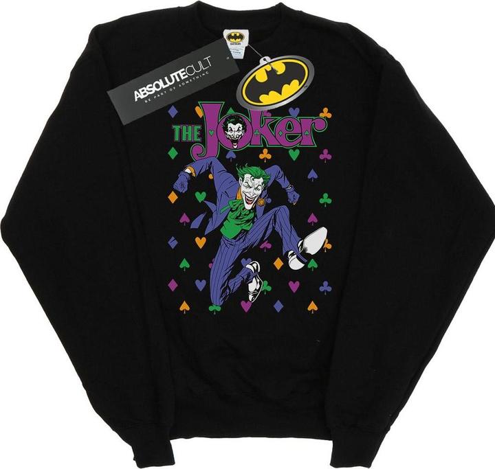 Immagine prodotto Batman Joker Cards Jump Felpa Ragazzi (152, 158)