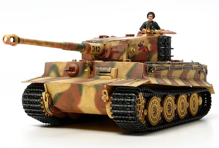 Actual product image Tamiya German Tiger I Late Production
