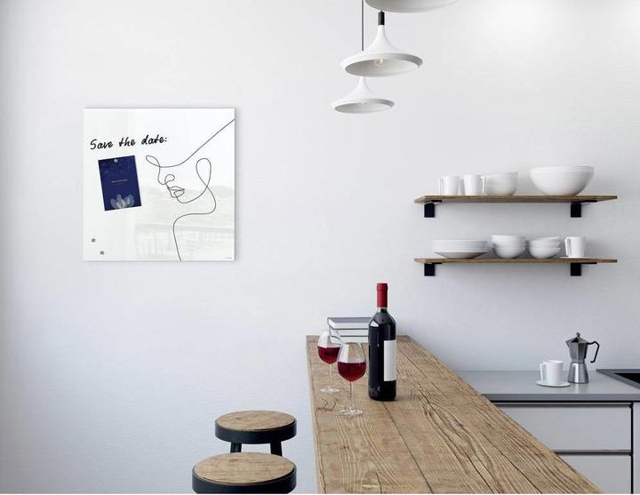 Produktbild Sigel Glas-Magnetboard Artverum mit Design (Magnettafel, 48 x 48 cm)