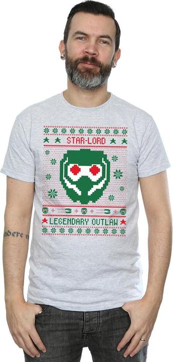 Produktbild Guardians Of The Galaxy Vol. 2 Star Lord Fair Isle TShirt (S)