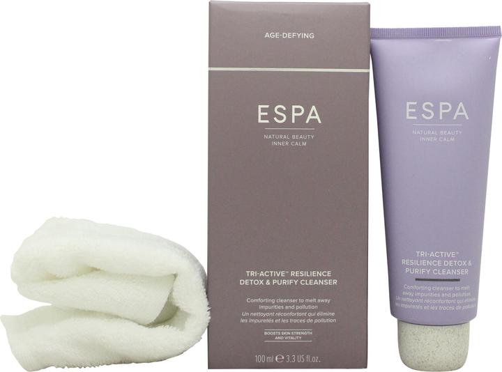 Espa Tri-Active Resilience Detox & Purify Cleanser 100ml (Schaum)