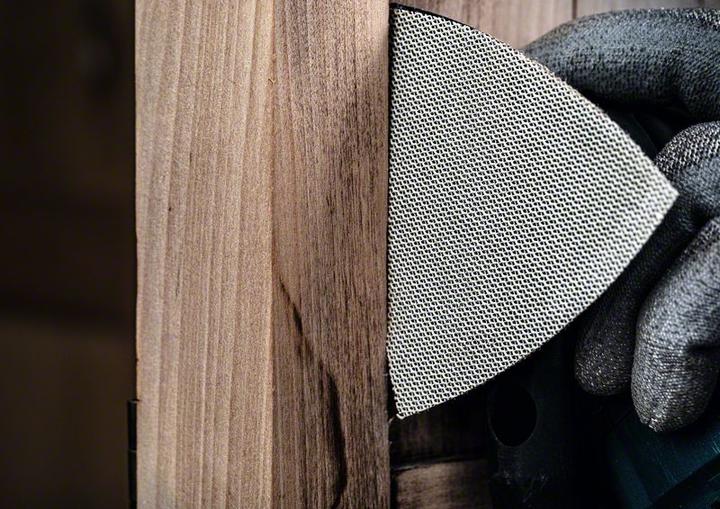 Actual product image Bosch Professional Zubehör Expert C470 Sandpaper for Delta Sander, 93 mm, G 180, 5 pcs. (180)