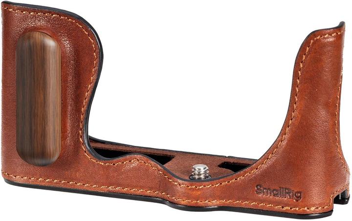 SmallRig Half leather case for Panasonic LUMIX S9 Brown (Kamera Bereitschaftstasche, 0.91 l)