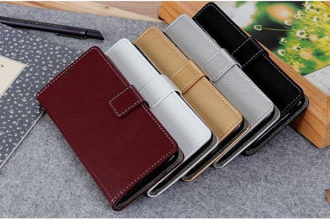 Actual product image MU Classic Litchi Leather Bookcover II Series (Honor 20 Lite)