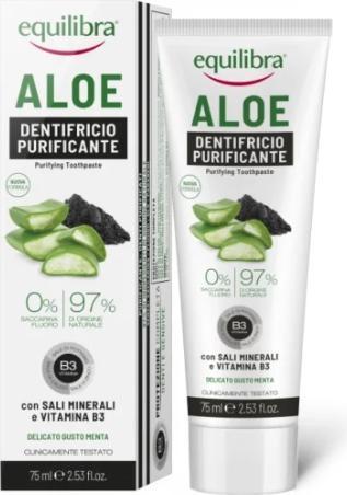 Actual product image Equilibra Carbo Gel Charcoal Toothpaste Toothpaste From Activated Carbon 75Ml (75 ml)
