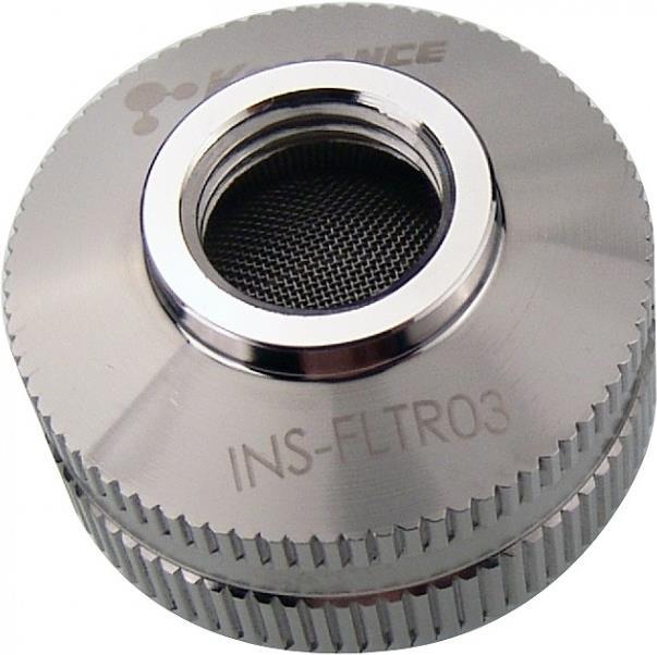 Actual product image Koolance INS-FLTR03 Inline Coolant Filter
