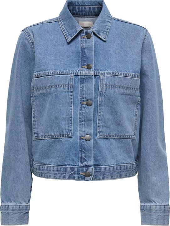 JdY Fly-Away Kragen Jeansjacke Jeansjacke
