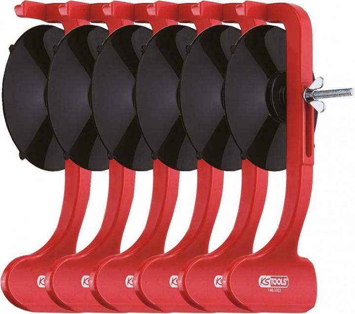 Immagine prodotto KS Tools Set di ventose per modanature, 6 pezzi, Ã˜ 85mm