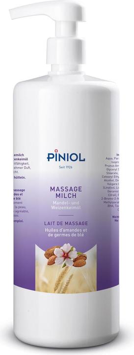 Produktbild Piniol MassageMilch Mandel und Weizenkeim Dispenser (1000 ml)