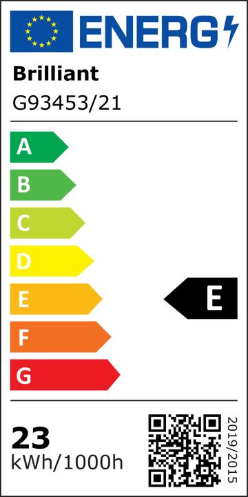 Energy Label Brilliant Tunar (1755 lm)