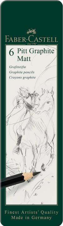 Image du produit Faber-Castell Pitt Graphite 6 pièces (M, 6 x)