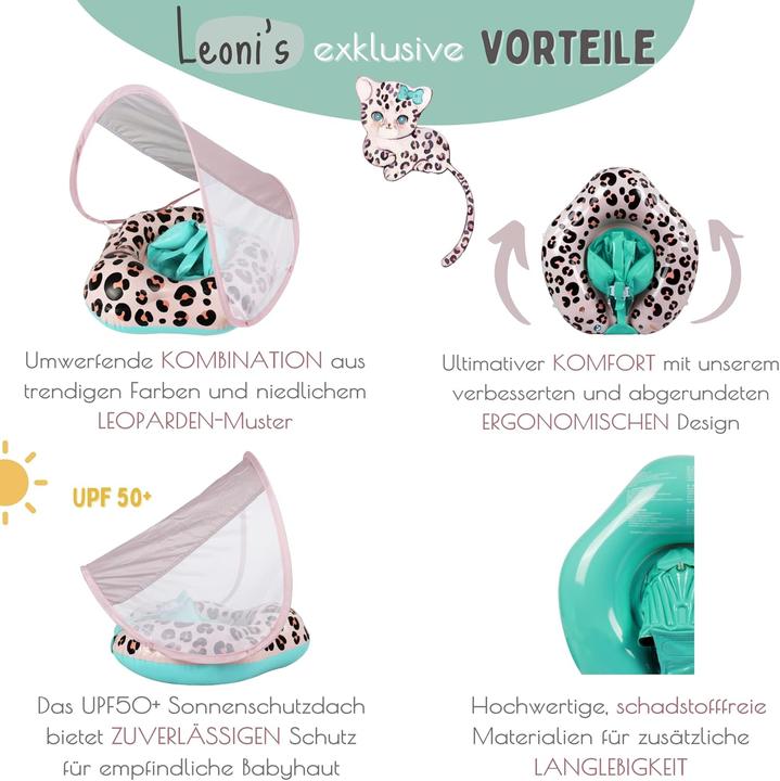 Actual product image Edwekin Baby swimming ring Leoni