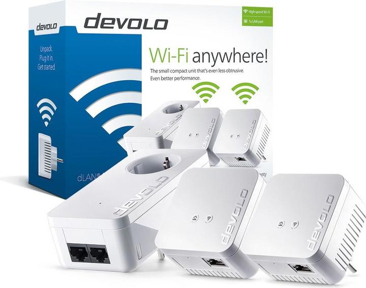 Produktbild Devolo dLAN 550 WiFi Network Kit (500 Mbit/s)