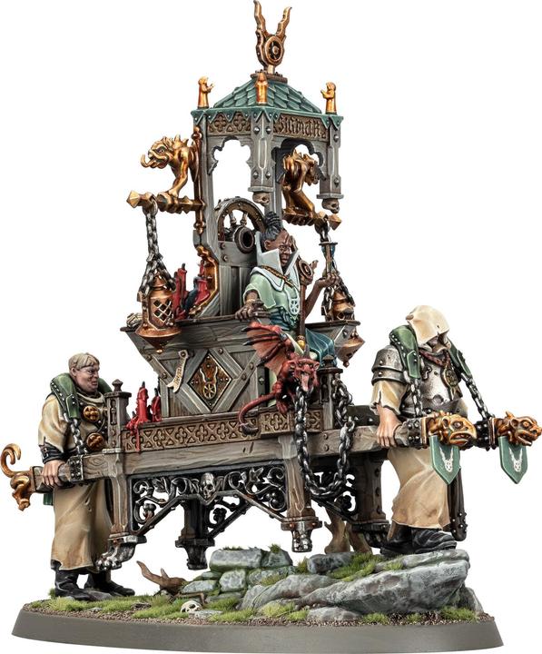 Produktbild Games Workshop Warhammer AoS - Cities of Sigmar Pontife Zenestra, Matriarche de la Grande Roue (Kunststoff)