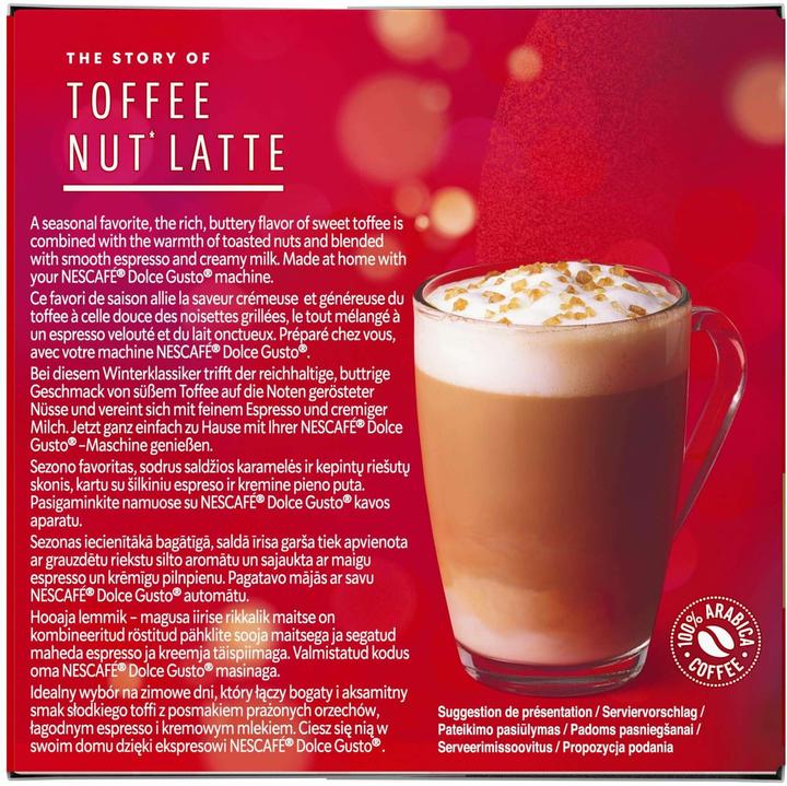 Produktbild Starbucks Toffee Nut Latte by Nescafé Dolce Gusto (6 x Port.)