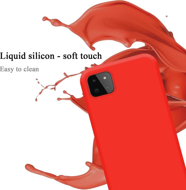 Produktbild Cadorabo TPU Liquid Silicone Case Hülle (Samsung Galaxy A22 5G)