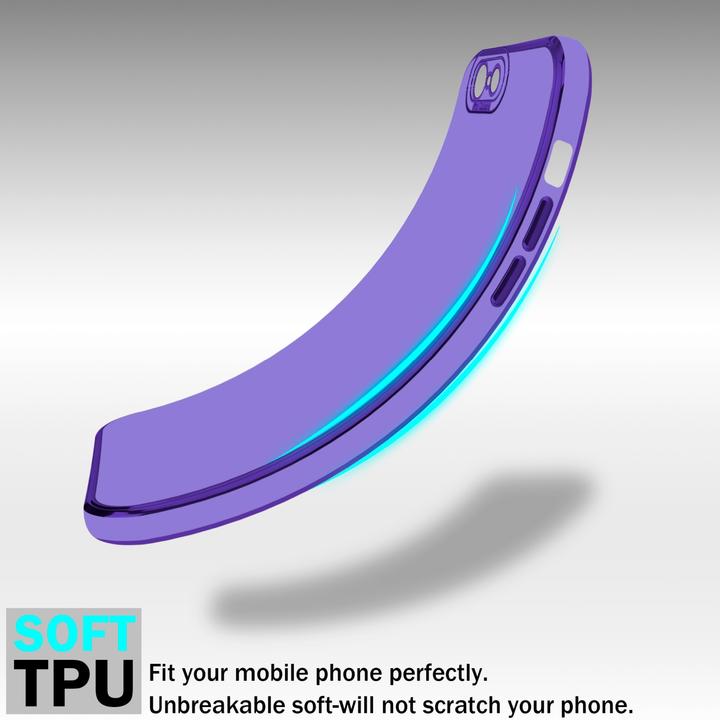 Immagine prodotto Cadorabo Custodia in TPU con protezione della fotocamera per Apple iPhone 6 / 6S (Apple iPhone 6)