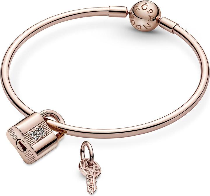 Produktbild Pandora Schloss & Schlüssel Rose Charms/Beads (Rosévergoldet, Metalllegierung)