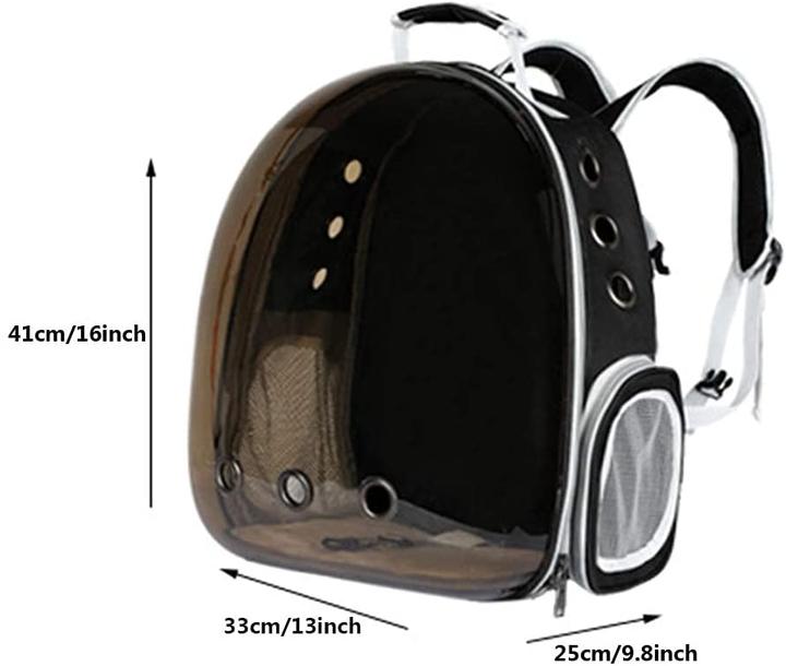 Produktbild Hoogtecly Tierrucksack mit Fenster (Hund, Katze, Atmungsaktiv, Waschbar)