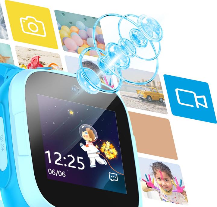 Produktbild Myphone CareWatch Kid LTE niebieski (42 mm, 4G)