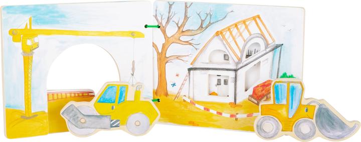 Produktbild small foot Bilderbuch Baustelle (Deutsch)