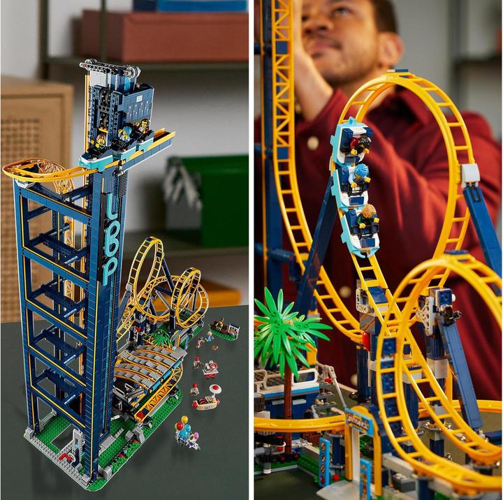 Actual product image LEGO Looping roller coaster (10303, LEGO Icons, LEGO Rare Sets)