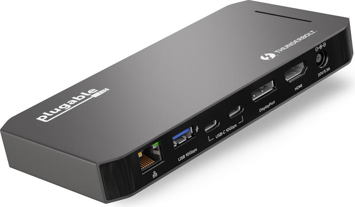 Produktbild Plugable Thunderbolt Dock - 40Gbps DD (Thunderbolt)