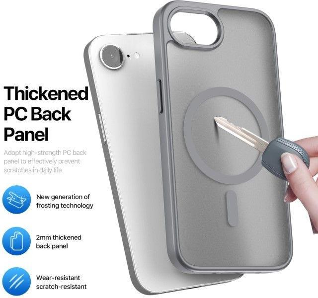 Produktbild Dux Ducis iPhone SE (2025) Compatible with MagSafe Case - Grey (Apple iPhone 16e)