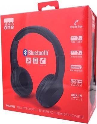 Produktbild New One New-One Kopfhörer HD 68 Wireless, Schwarz (Kabellos)