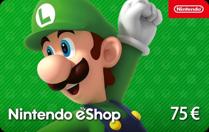 Produktbild Nintendo eShop Card (75 EUR)