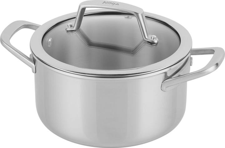 Image du produit Ninja NIA Sauteuse 18cm EverCl.ES (18 cm, Cocotte + faitout, Acier inoxydable)