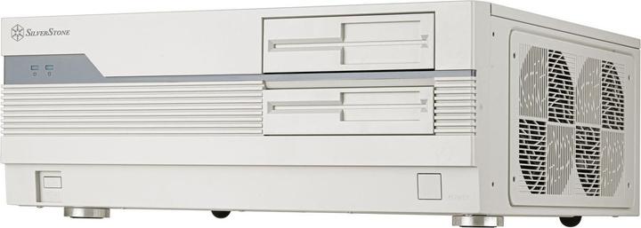 Actual product image Silverstone FLP01 PC-Gehäuse, HTPC, SSI-CEB/ATX - weiss
