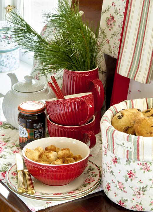 Immagine prodotto Greengate Set da colazione Alice rosso 12 pezzi (12 Pezzo/i)