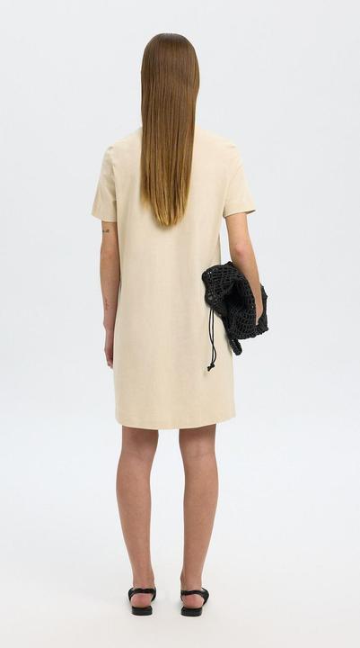 Actual product image Selected Femme Short Sleeved Mini Dress (XL)