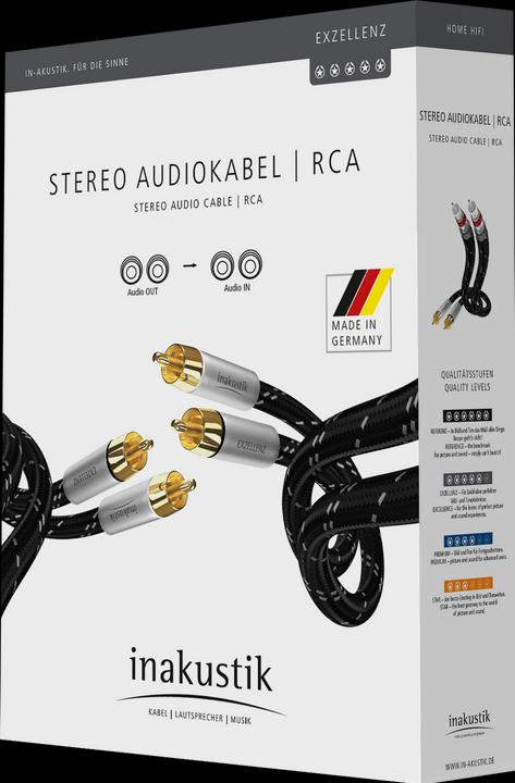 Immagine prodotto Inakustik Eccellenza Stereo (0.75 m, Cinch)
