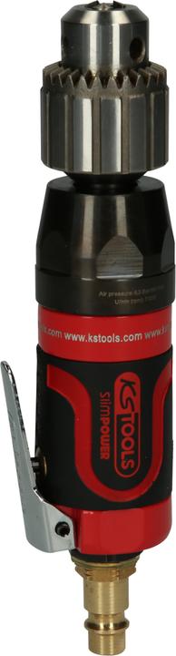 Actual product image KS Tools 3/8" SlimPOWER mini pneumatic rod drill, pneum., max. 6.3 bar (90 psi) (Air blast)