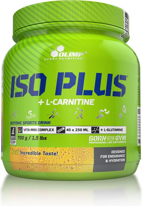 Actual product image Olimp Sport Nutrition Iso Plus (700g can) (Lemon, 1 x)